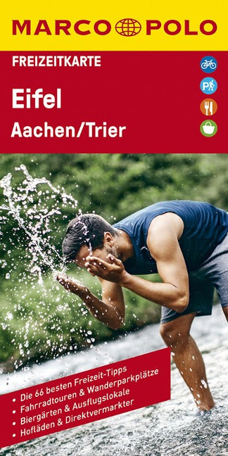 Eifel, Aachen/Trier 1:120.000 - Marco Polo Freizeitkarte