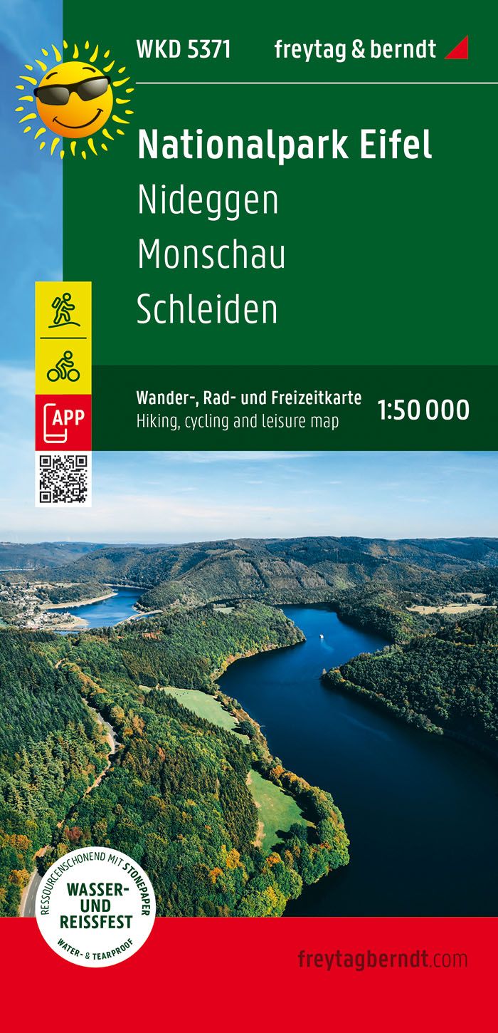 Nationalpark Eifel 1:50.000 - Freytag & Berndt