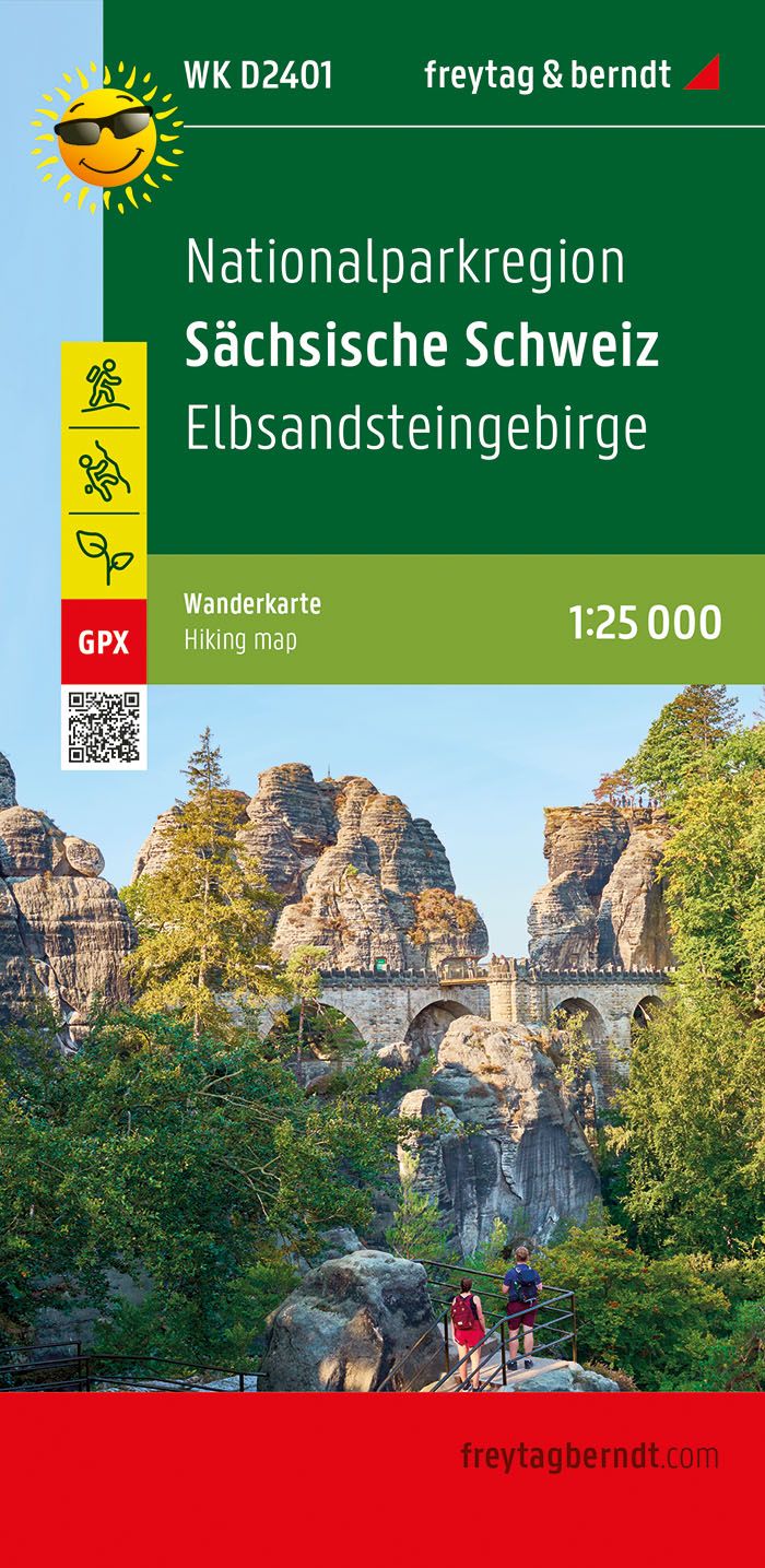 Nationalparkregion Sächsische Schweiz 1:25.000 - Freytag & Berndt