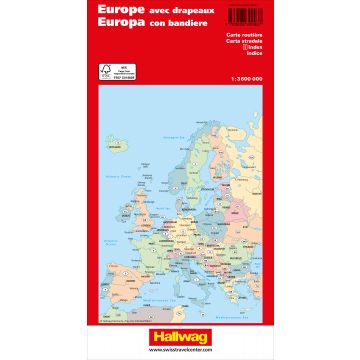 Europa Straßenkarte - 1 : 3 600 000