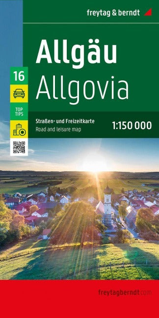 Allgäu 1:150.000 Freizeitkarte