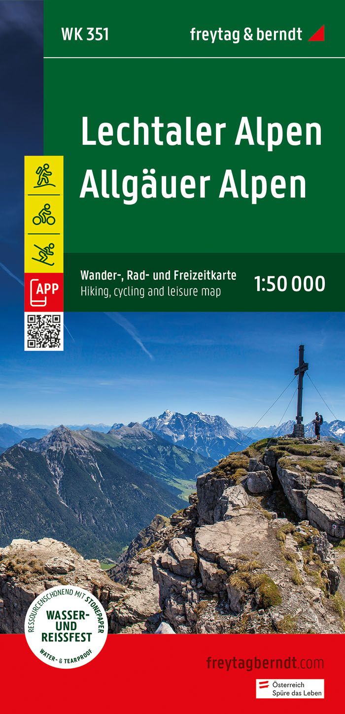 WK 351 Lechtaler Alpen - Allgäuer Alpen - 1:50.000