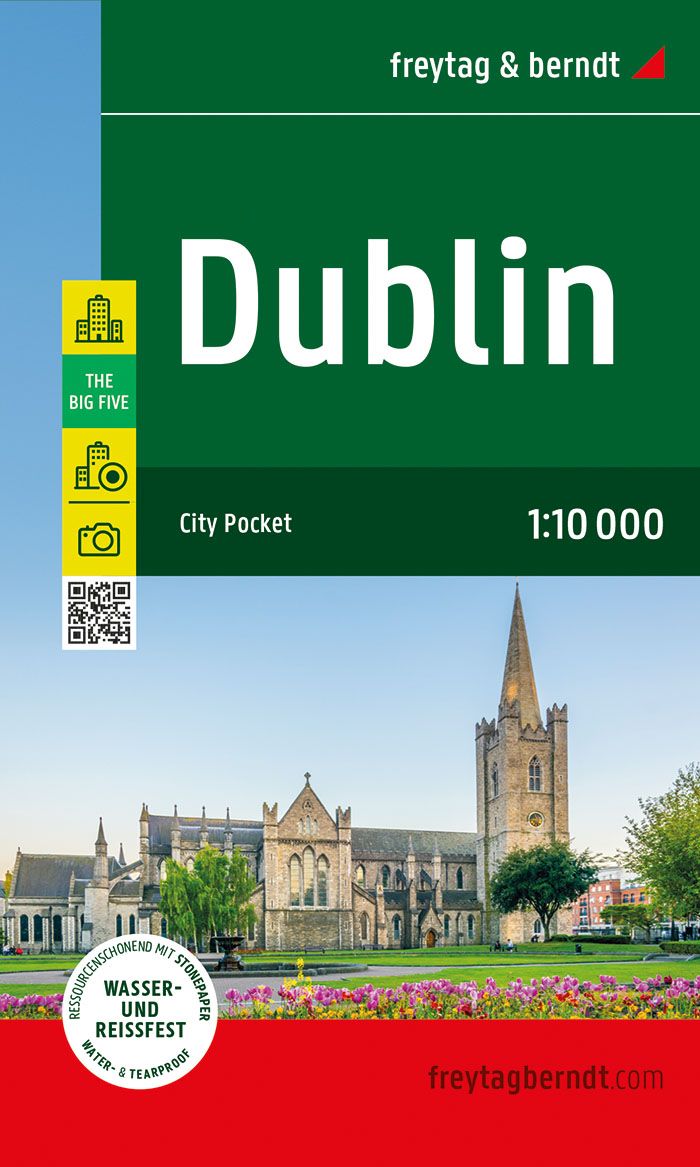 Dublin - Stadtplan - 1:10.000