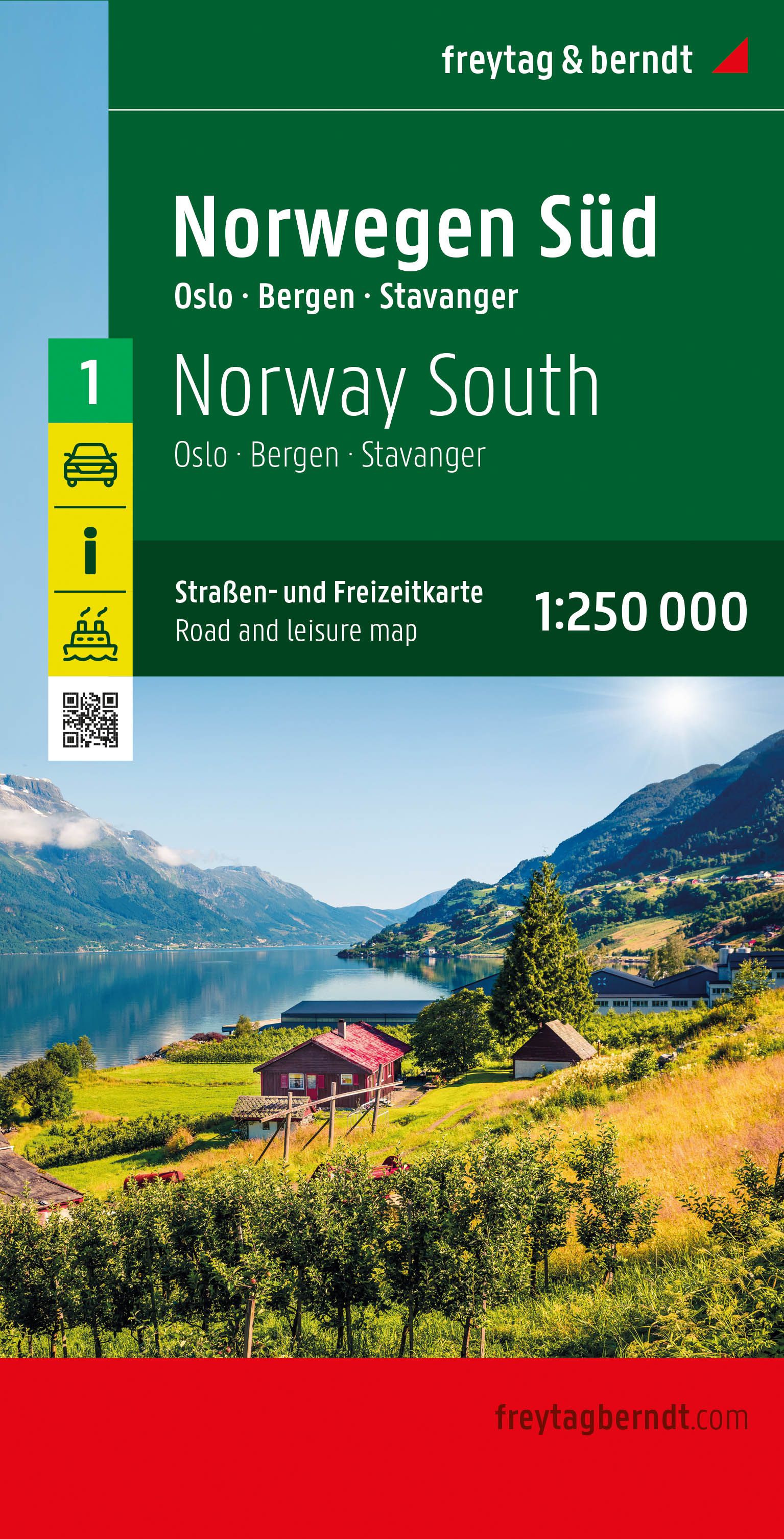 Norwegen Süd (Blatt 1) - 1:250.000