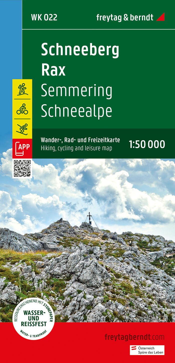 WK 022 Schneeberg - Rax 1:50.000