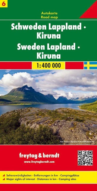 Schweden, Lappland (Blatt 6) - 1:400.000