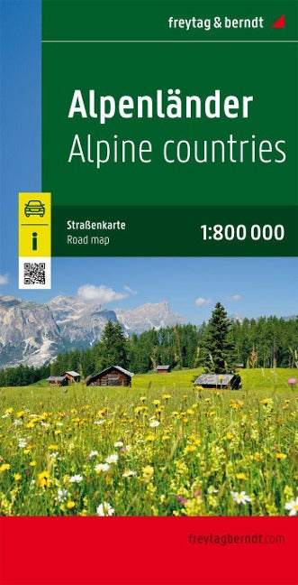 Alpenländer 1 : 800.000 - Freytag & Berndt