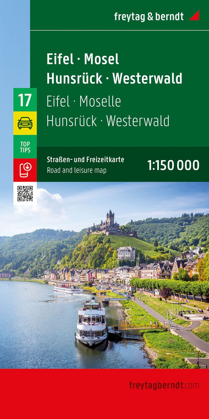 Eifel - Mosel - Hunsrück - Westerwald 1:150.000