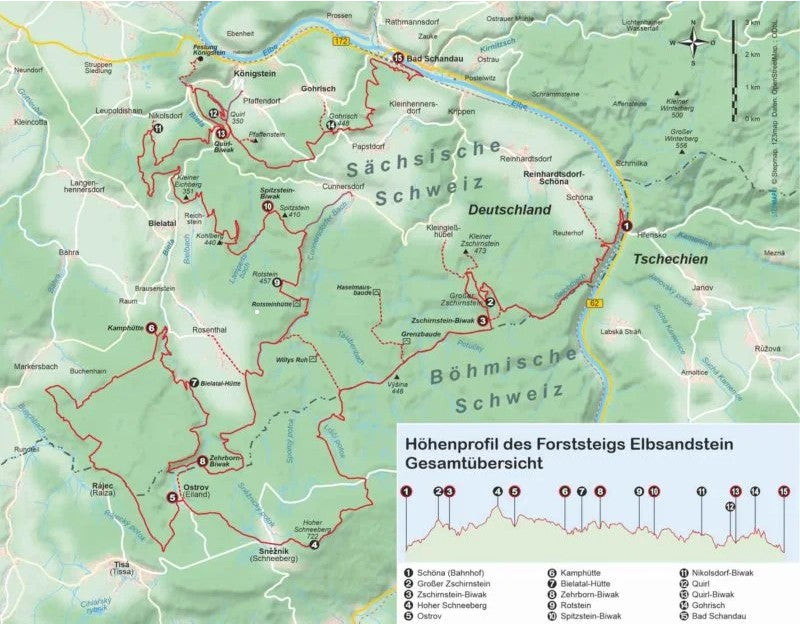 Forststeig Outdoor Wanderführer