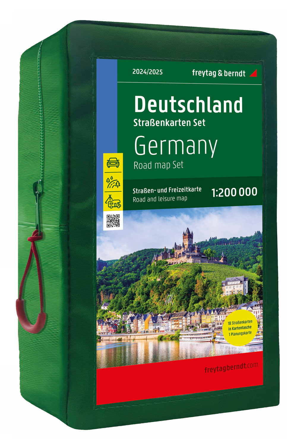 Deutschland, Straßenkarten-Set 1:200.000, 2024/2025 - Freytag & Berndt