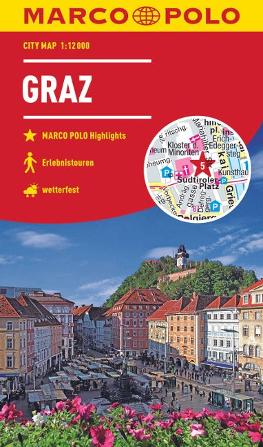 Graz 1:12.000 - Marco Polo Stadtplan