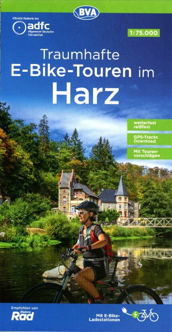 Harz - ADFC Regionalkarte
