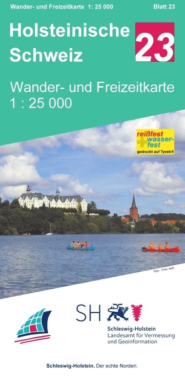 Holsteinische Schweiz 1:25.000 - Wander- und Freizeitkarte