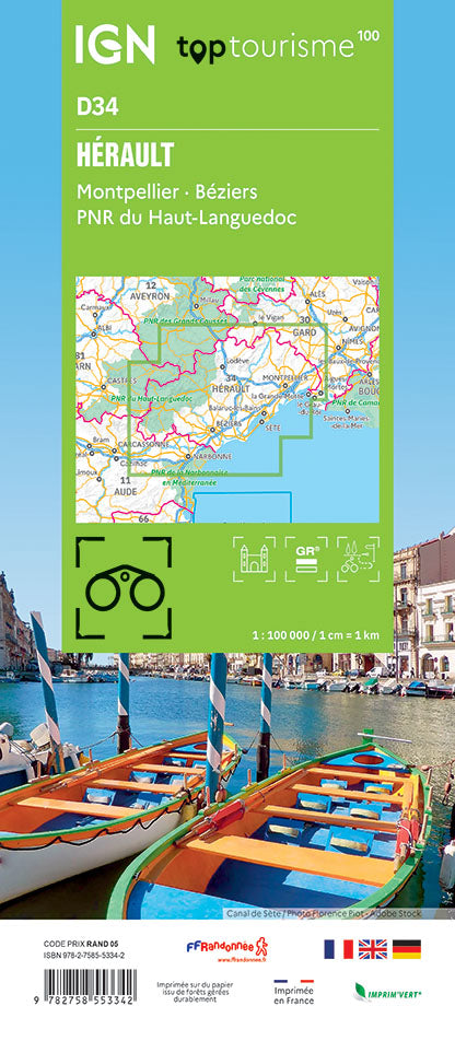 Frankreich 1:100.000 - Fahrradkarten - Topographische Karten der Departements