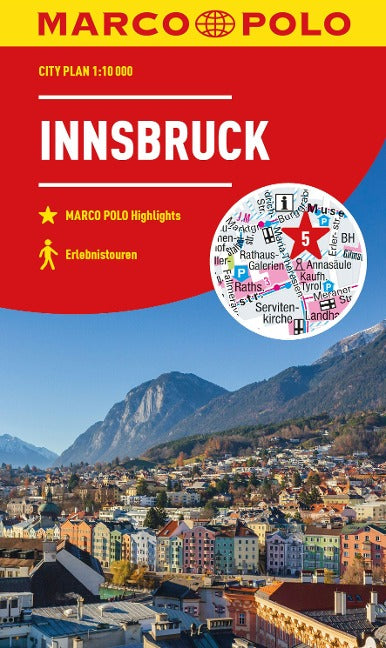 Innsbruck 1:10.000 - Marco Polo Stadtplan