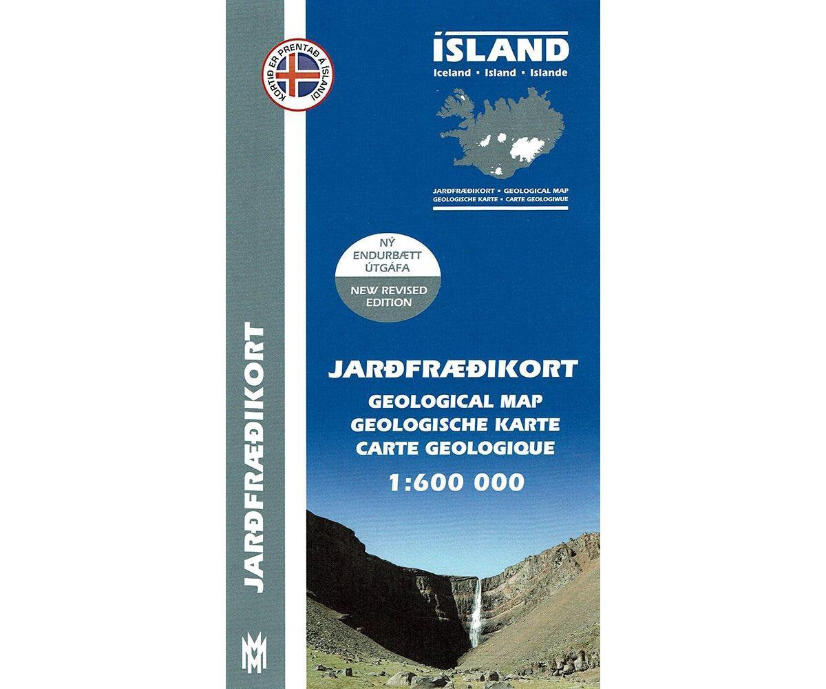 Geologische Karte Island 1:600.000