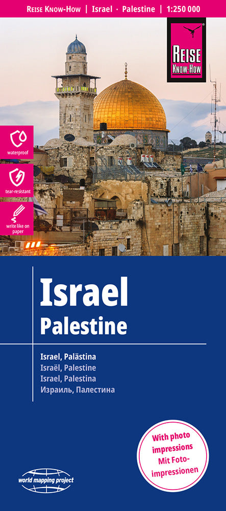 Israel, Palästina 1:250.000 - Reise Know How
