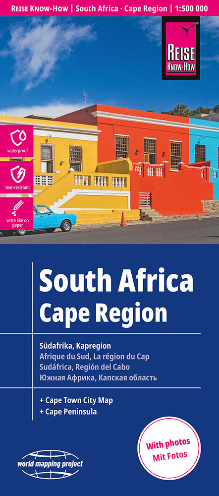 Südafrika Kapregion 1:500.000 - Reise Know How