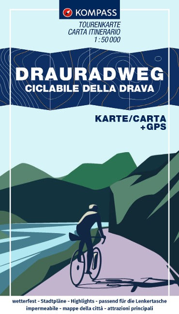 Drauradweg 1:50.000 - Leporello