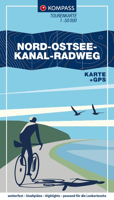 Nord-Ostsee-Kanal-Radweg 1:50.000