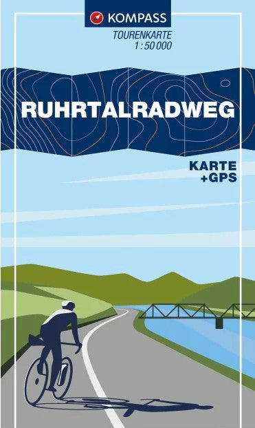 ruhrtalradweg rennrad Ruhrtalradweg Kompass Tourenkarte