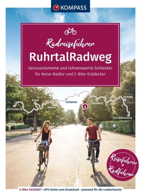 Ruhrtalradweg, von Winterberg nach Duisburg - Kompass Radführer