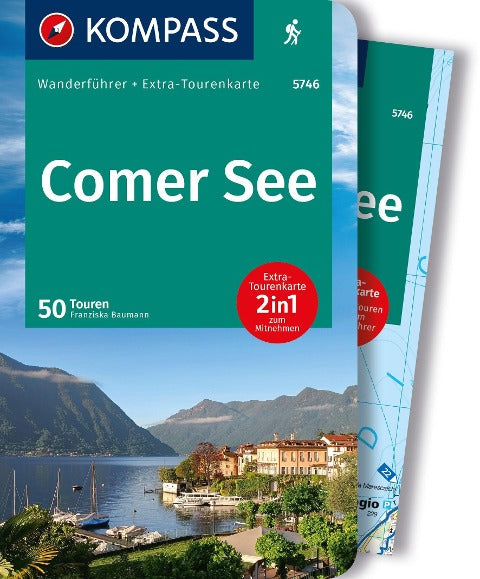 Comer See - Kompass Wanderführer