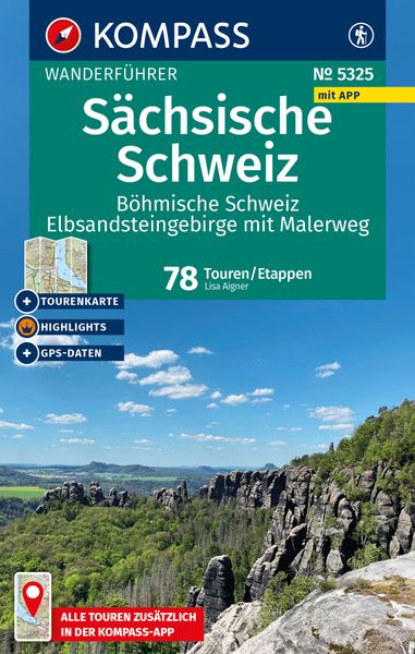 978-3-99154-276-6 Saechsische schweiz malerweg kompass
