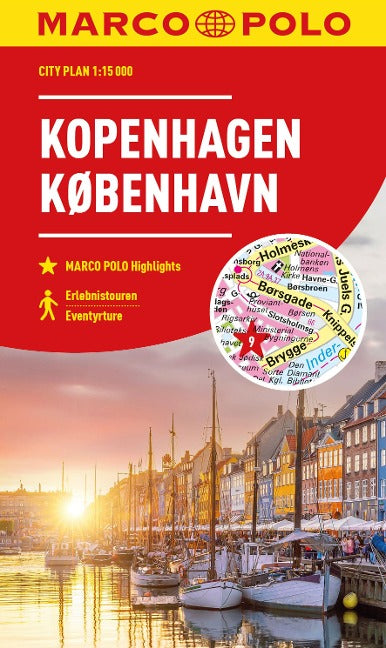 Kopenhagen 1:15.000 - Marco Polo Stadtplan