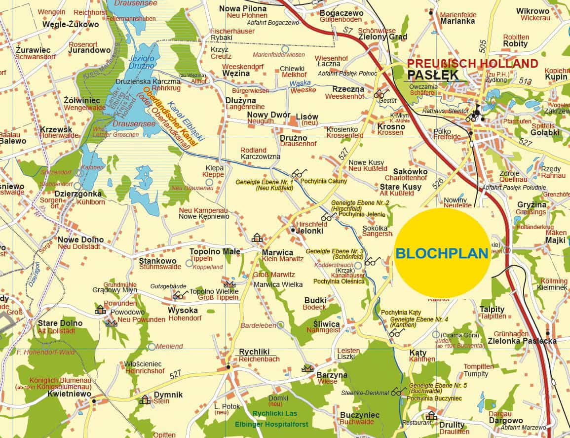 Westpreußen östlich der Weichsel 1:100.000