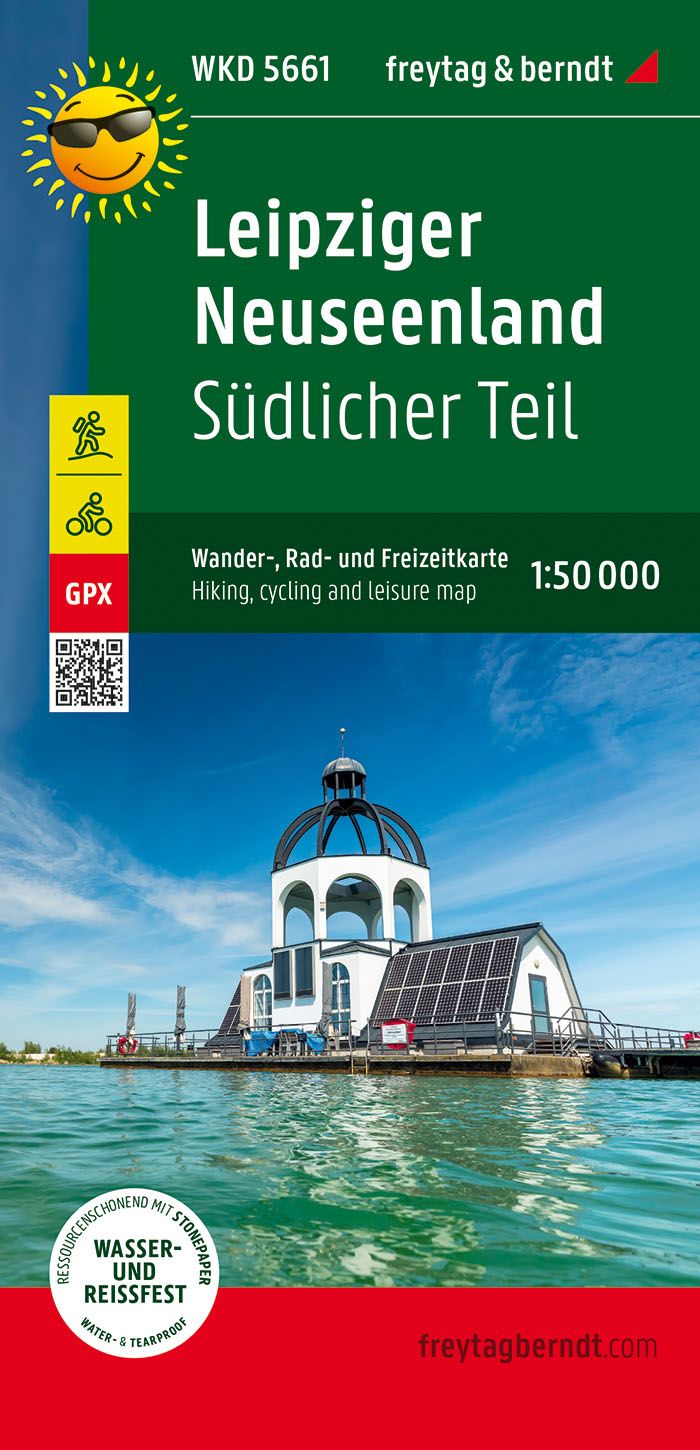 Leipziger Neuseenland - Südlicher Teil 1:50.000 - Freytag&Berndt