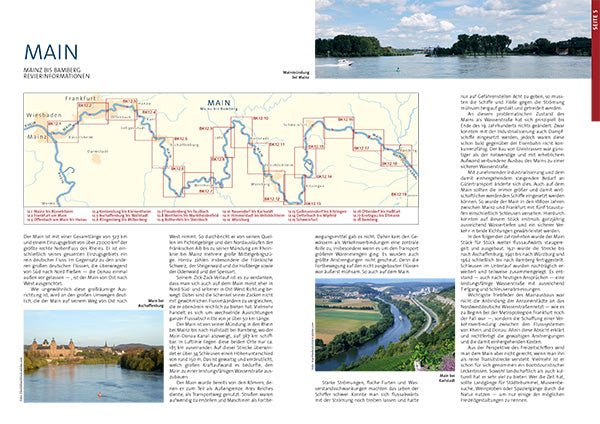 Main und Main-Donau-Kanal - Binnenkartenatlas 12 - Kartenwerft