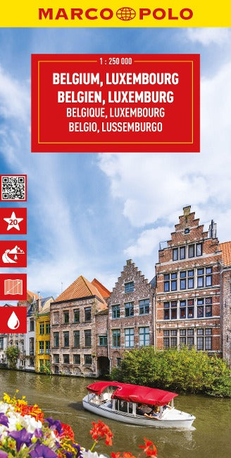 Belgien / Luxemburg 1:250.000 - Marco Polo