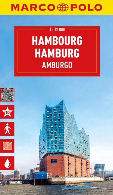 Hamburg 1:12.000 - Marco Polo Stadtplan