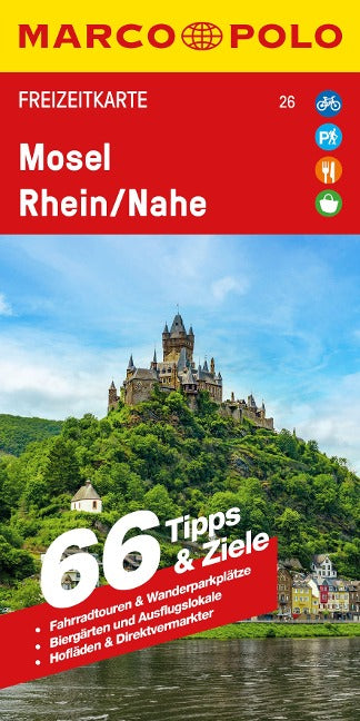 Mosel, Rhein, Nahe 1:115.000 - Marco Polo Freizeitkarte