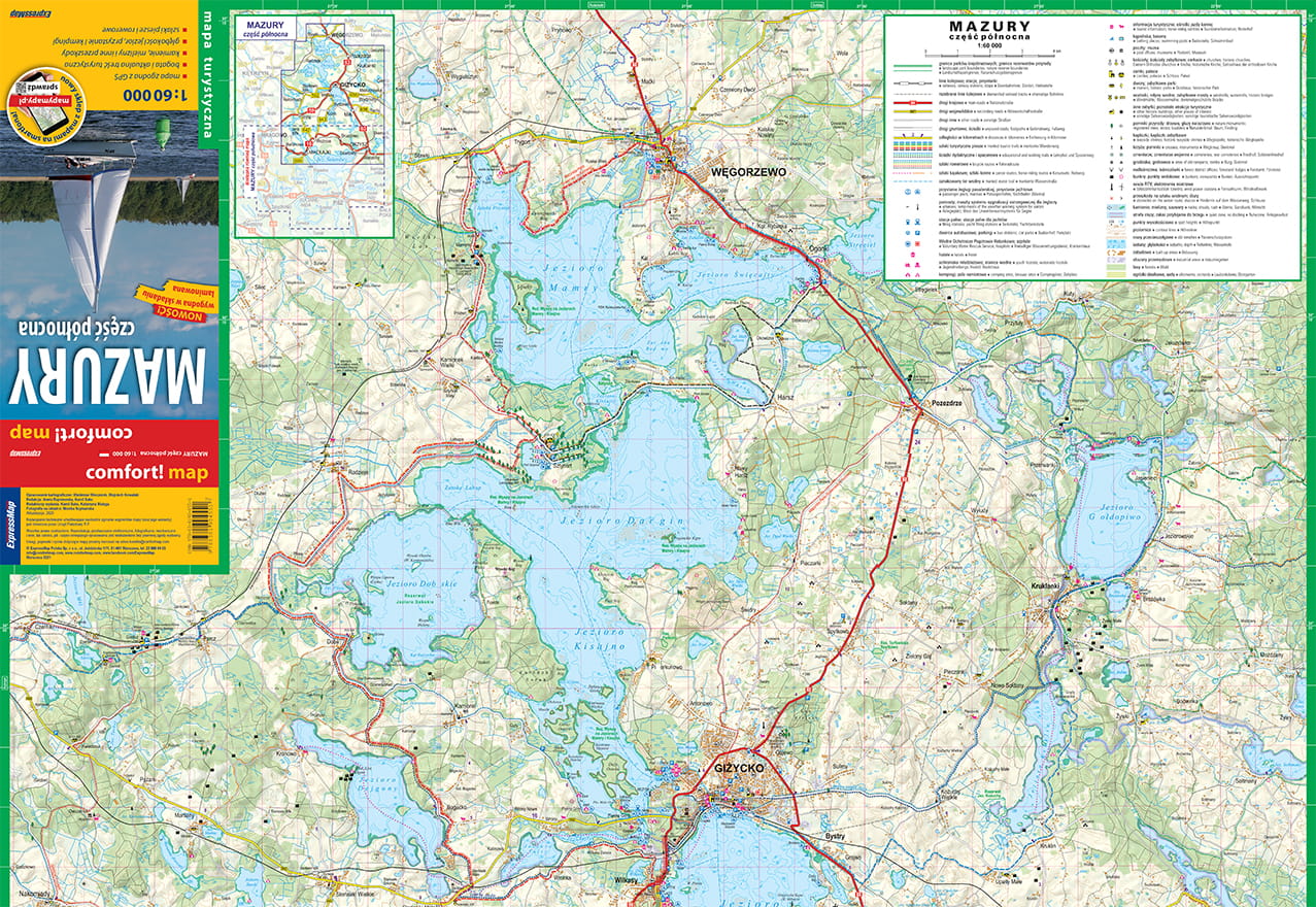 Masuren - Nordteil 1:60.000