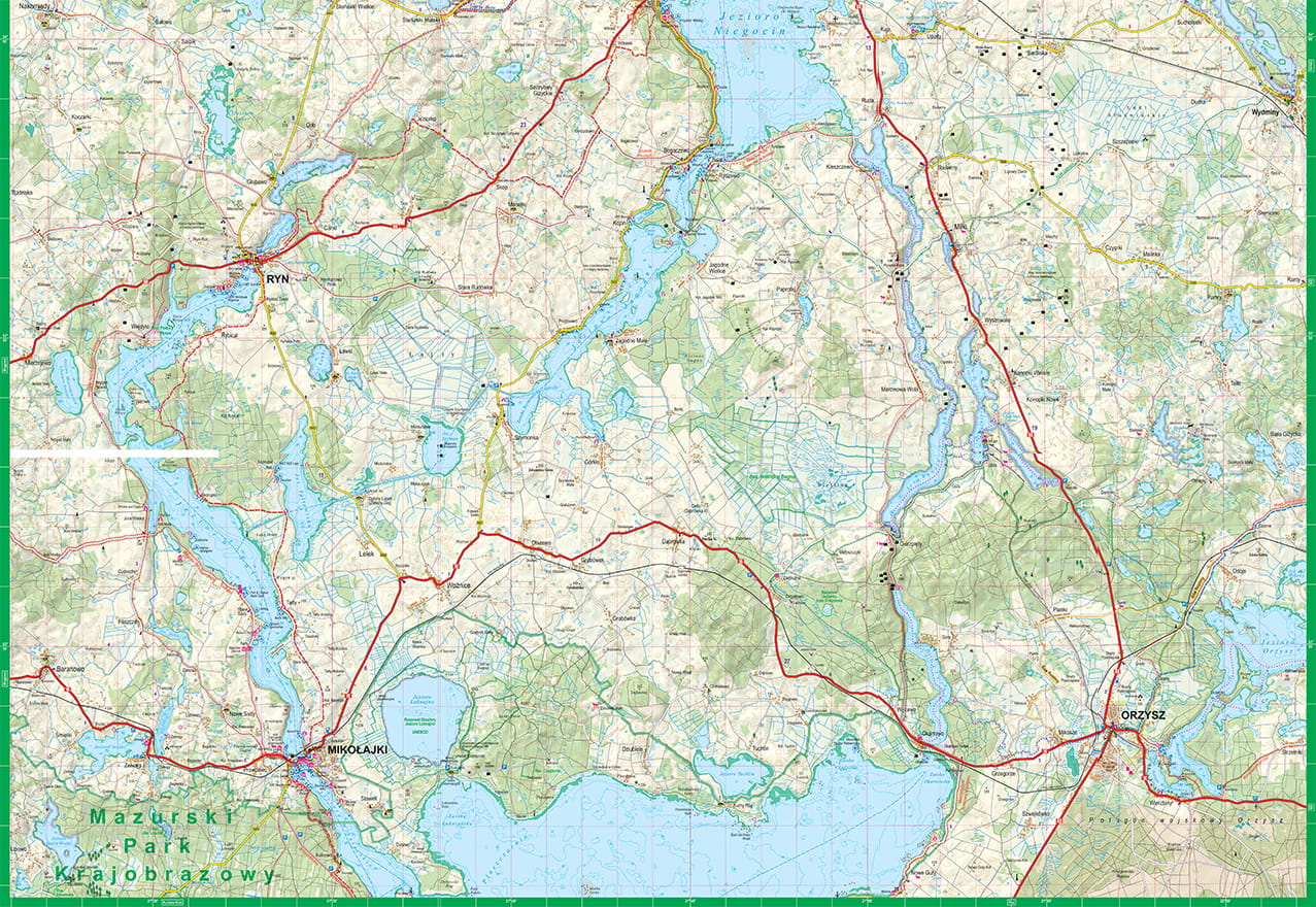 Masuren - Nordteil 1:60.000