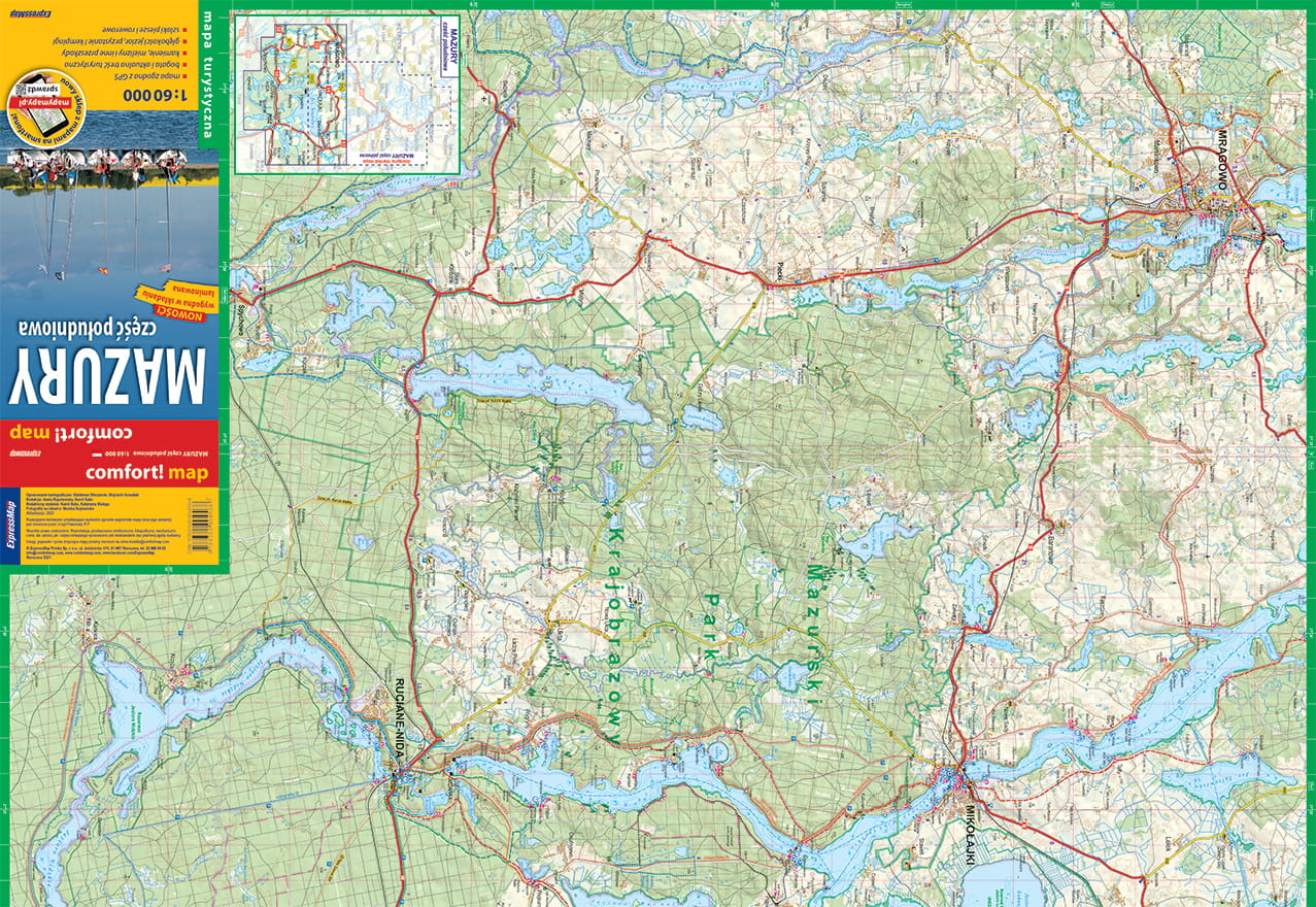 Masuren - Südteil 1:60.000