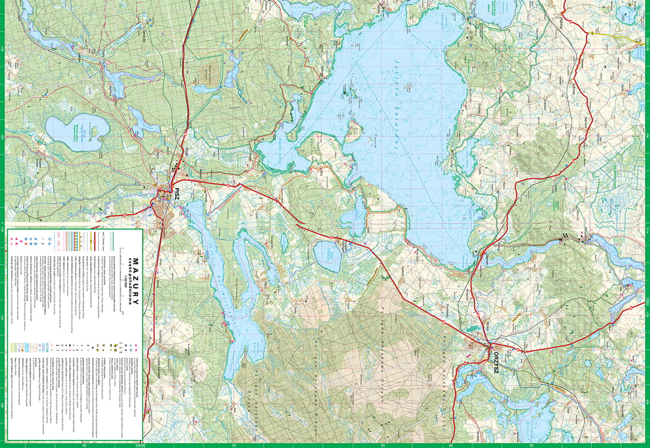 Masuren - Südteil 1:60.000