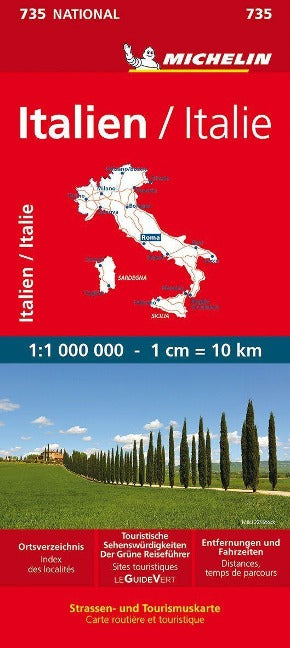Italien Michelin - 1:1.000.000