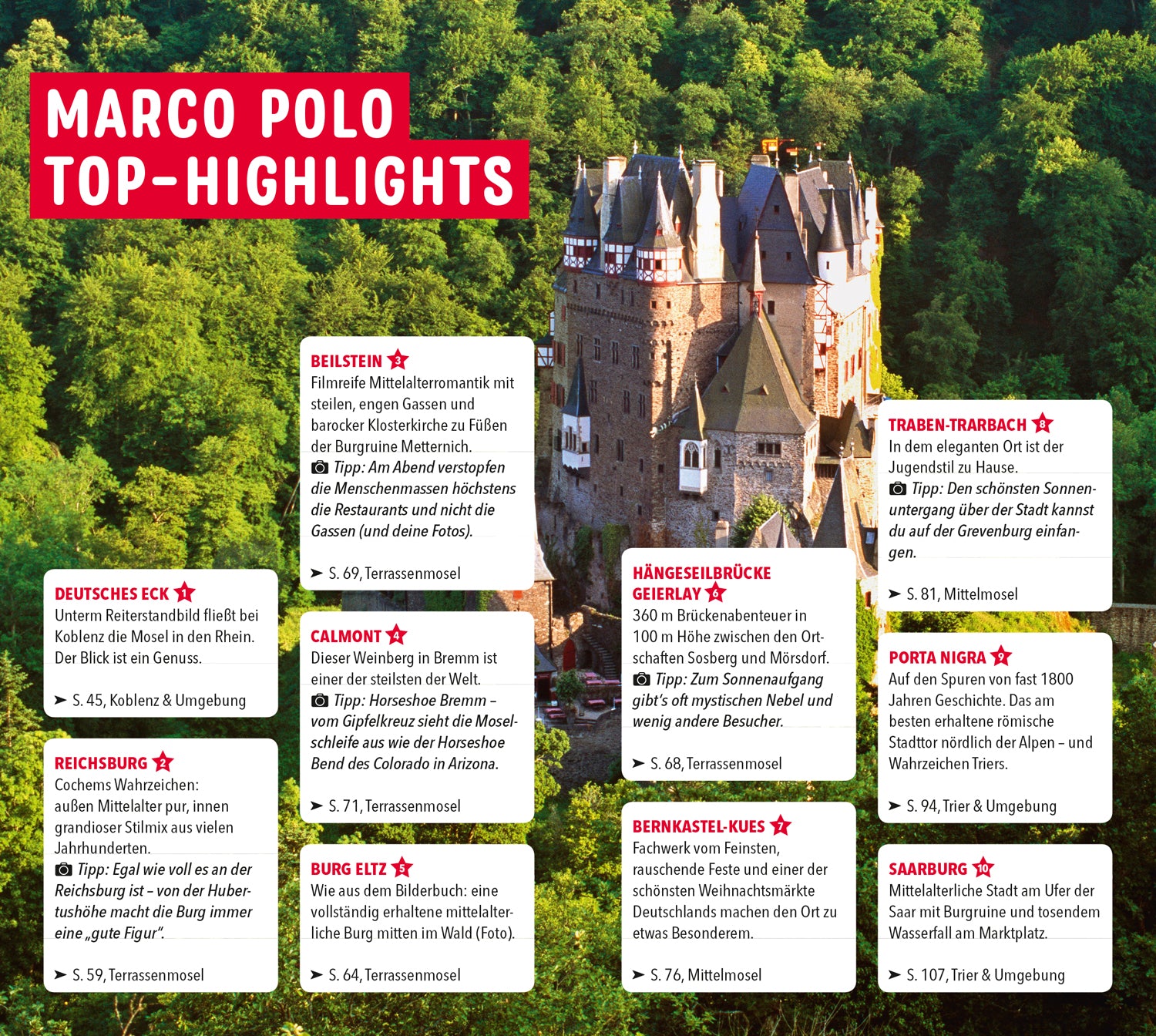 Mosel - Marco Polo Reiseführer