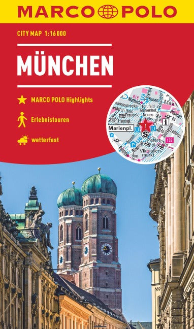 München 1:16.000 - Marco Polo Stadtplan