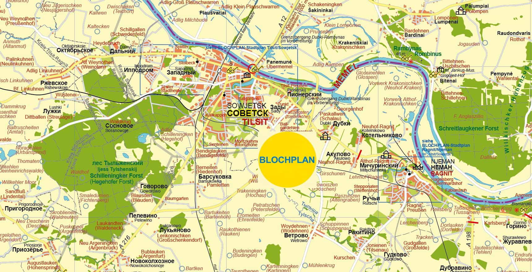 Nord-Ostpreußens Norden 1:100.000