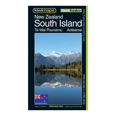 Südinsel Neuseeland 1:1.000.000 - Straßenkarte Kiwimaps