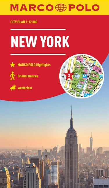 New York 1:12.000 - Marco Polo Stadtplan
