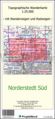 Norderstedt Süd 1:25.000