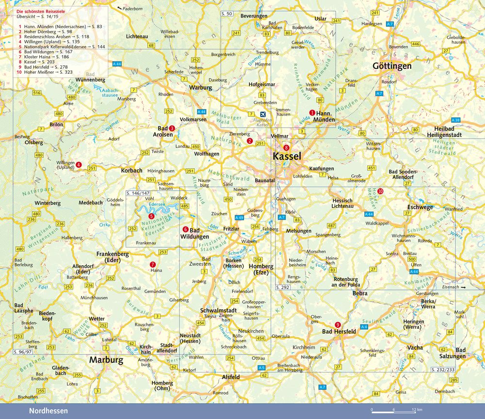 Nordhessen - Trescher Reiseführer