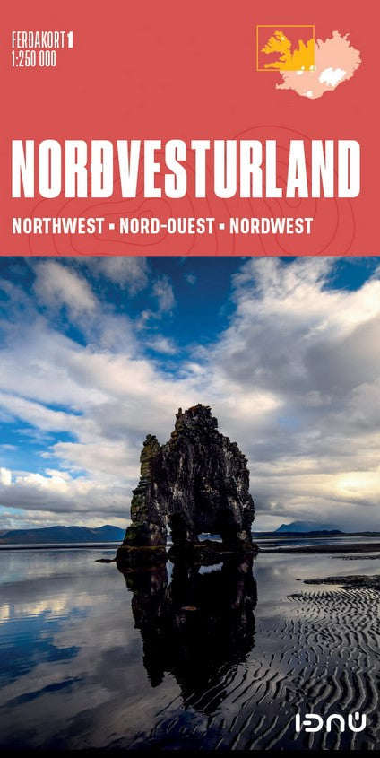 Nordvesturland 1:250.000 - Island