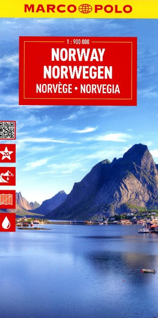 Norwegen 1:900.000 - Marco Polo Länderkarte