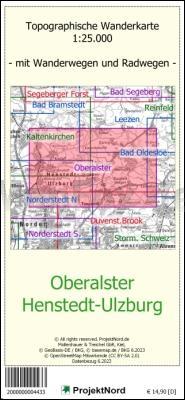 Oberalster - Henstedt-Ulzburg 1:25.000